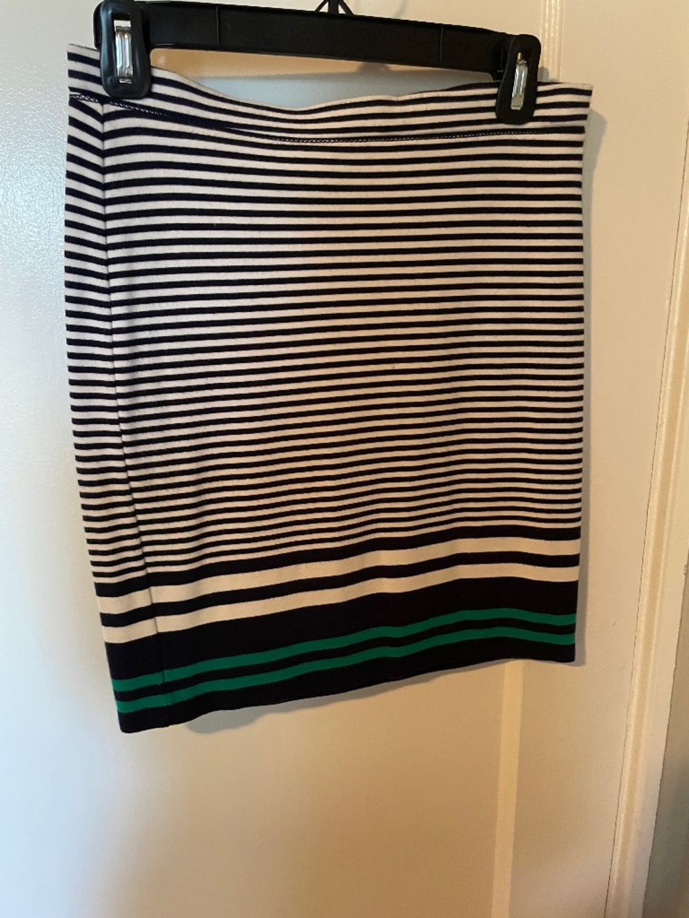 Max Studio XS Fitted Striped Skirt